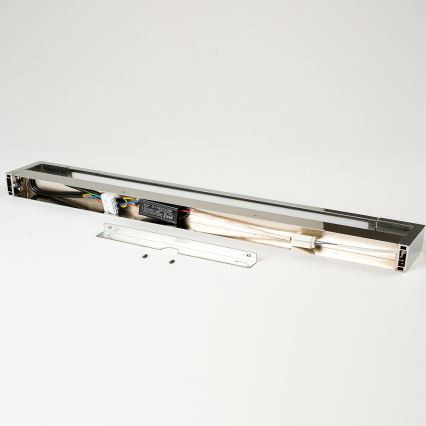 Brilagi - LED osvetlitev za kopalniško ogledalo AQUA LINE LED/24W/230V 90 cm IP44 sijajni krom CRI 90