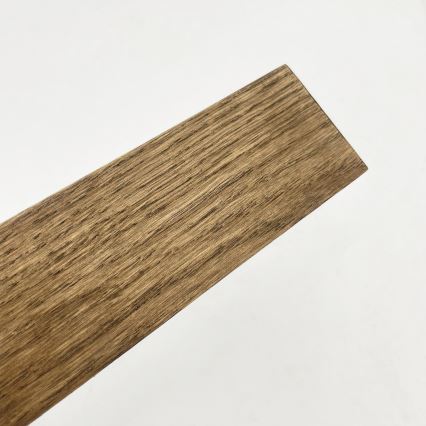 Brilagi - LED kopalniška osvetlitev za ogledalo 3 v 1 WOODY MIRROR LED/15W/230V 80 cm IP44 bela/hrast-oreh