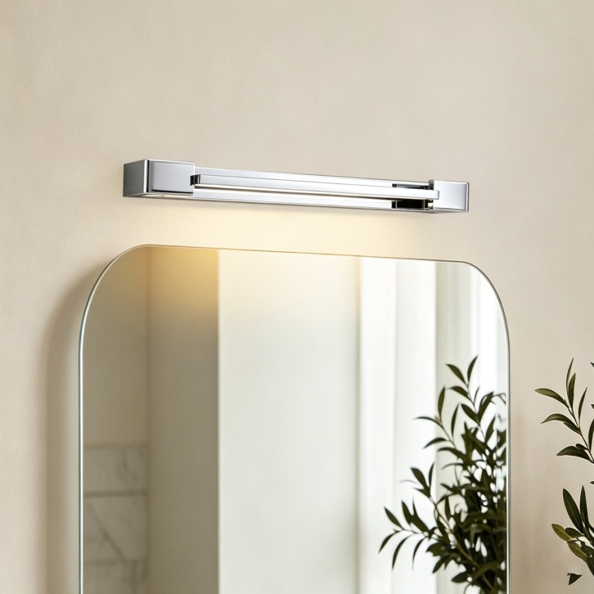 BRILAGI - LED kopalniška osvetlitev za ogledalo AQUA LINE LED/12W/230V 45 cm IP44 sijajni krom CRI 90