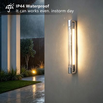 BRILAGI - LED kopalniška osvetlitev za ogledalo AQUA LINE LED/12W/230V 45 cm IP44 sijajni krom CRI 90
