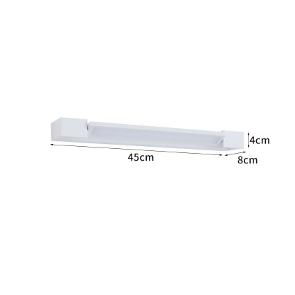 Brilagi - LED kopalniška osvetlitev za ogledalo AQUA LINE LED/12W/230V 45 cm IP44 bela CRI 90