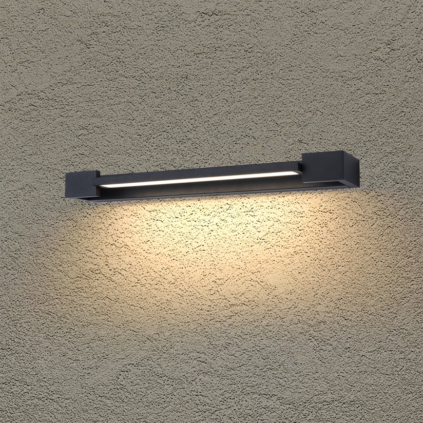 Brilagi - LED kopalniška osvetlitev za ogledalo AQUA LINE LED/12W/230V 45 cm IP44 črna CRI 90