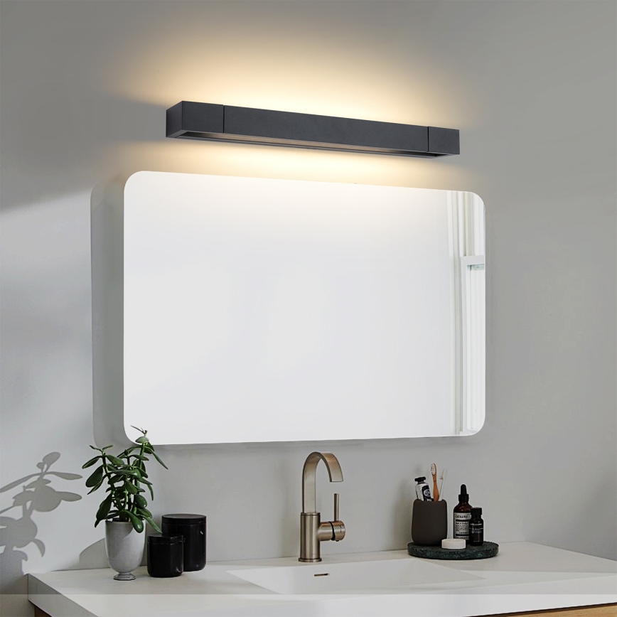 Brilagi - LED kopalniška osvetlitev za ogledalo AQUA LINE LED/12W/230V 45 cm IP44 črna CRI 90