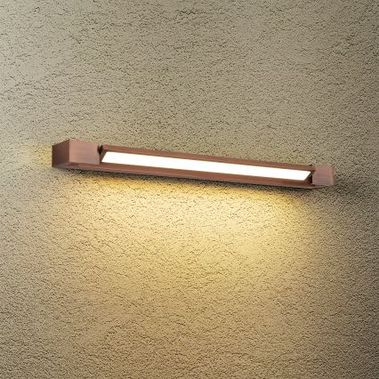 Brilagi - LED osvetlitev ogledala za kopalnico AQUA LINE LED/18W/230V 60 cm IP44 bronasta CRI 90
