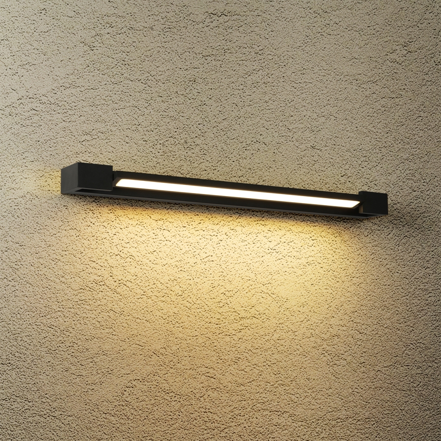 Brilagi - LED osvetlitev za kopalniško ogledalo AQUA LINE LED/18W/230V 60 cm IP44 črna CRI 90