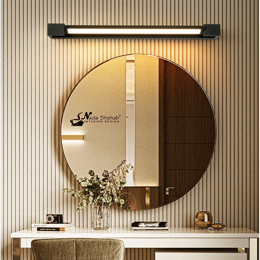 Brilagi - LED osvetlitev za kopalniško ogledalo AQUA LINE LED/18W/230V 60 cm IP44 črna CRI 90