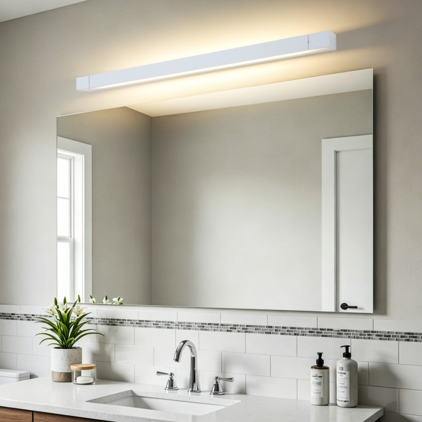 BRILAGI - LED kopalniška osvetlitev za ogledalo AQUA LINE LED/20W/230V 80 cm IP44 bela CRI 90
