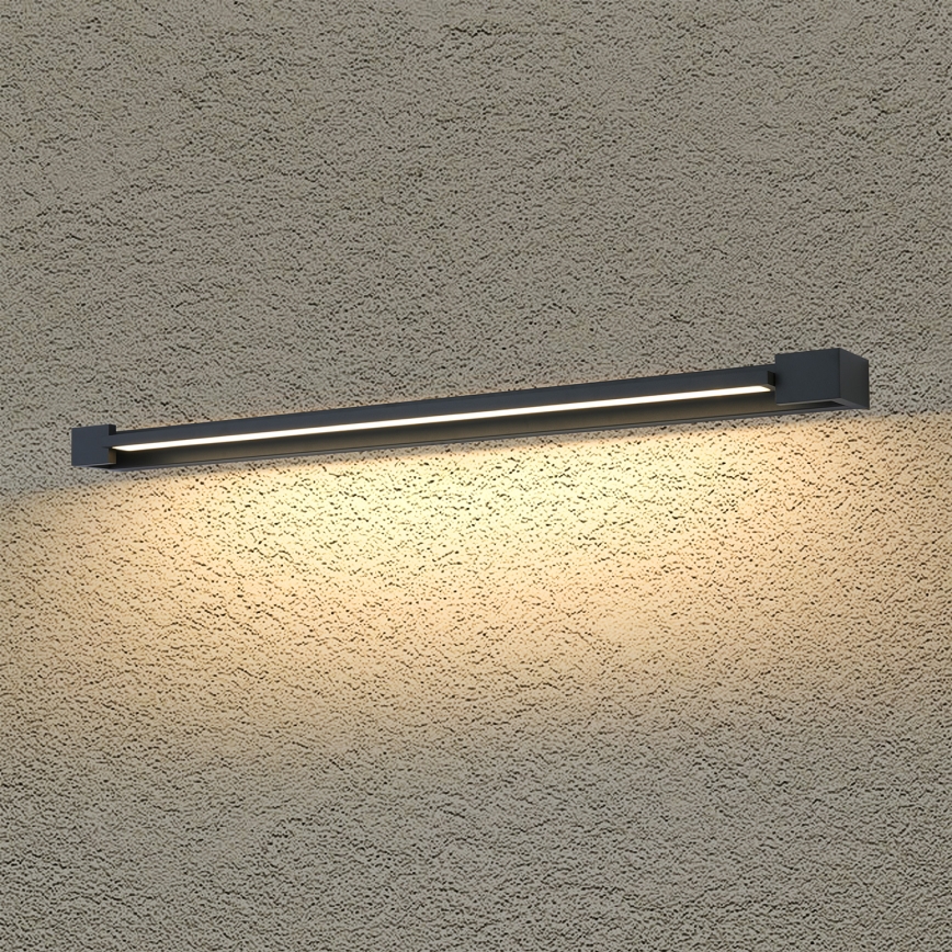 Brilagi - LED osvetlitev za kopalniško ogledalo AQUA LINE LED/24W/230V 90 cm IP44 črna CRI 90