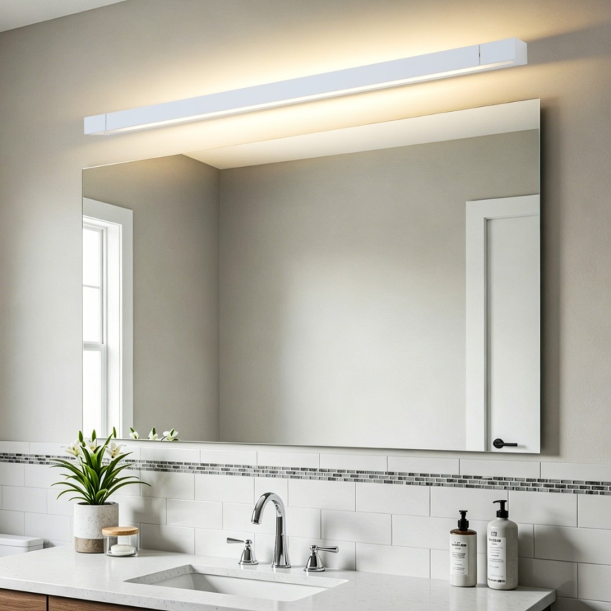 BRILAGI - LED kopalniška osvetlitev za ogledalo AQUA LINE LED/28W/230V 100 cm IP44 bela CRI 90