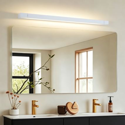 BRILAGI - LED kopalniška osvetlitev za ogledalo AQUA LINE LED/28W/230V 100 cm IP44 bela CRI 90