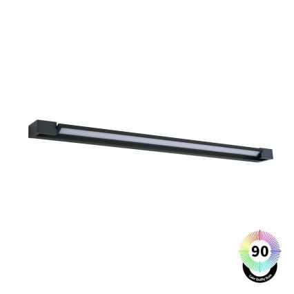 BRILAGI - LED osvetlitev ogledala za kopalnico AQUA LINE LED/28W/230V 100 cm IP44 črna CRI 90