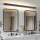 Brilagi - LED kopalniška osvetlitev za ogledalo AQUA LINE LED/36W/230V 120 cm IP44 črna