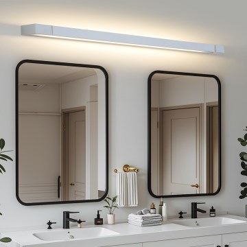 Brilagi - LED kopalniška osvetlitev za ogledalo AQUA LINE LED/36W/230V 120 cm IP44 matni krom