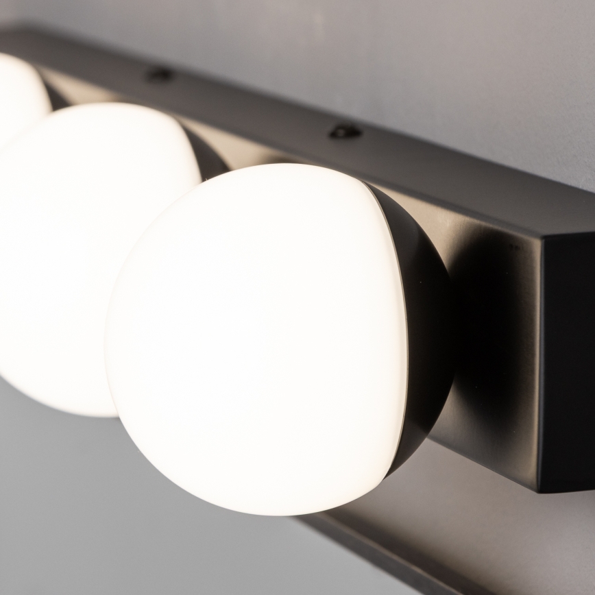 Brilagi - LED osvetlitev za kopalniško ogledalo HOLLYWOOD 3xLED/3W/230V 39 cm IP44 črna