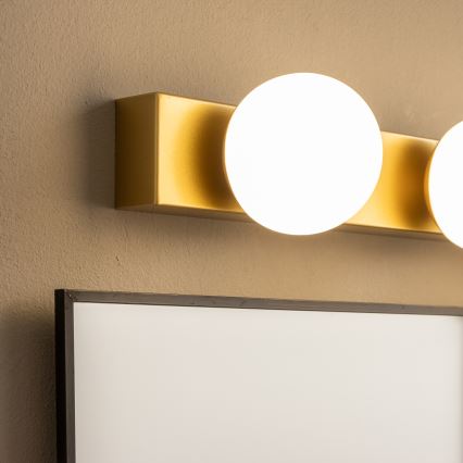 Brilagi - LED kopalniška osvetlitev za ogledalo HOLLYWOOD 3xLED/3W/230V 39 cm IP44 zlata
