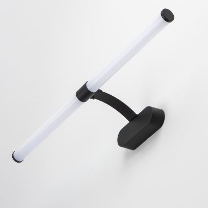 Brilagi - LED kopalniška osvetlitev za ogledalo 2 v 1 TUBEO LED/8W/230V 60 cm IP44 črna