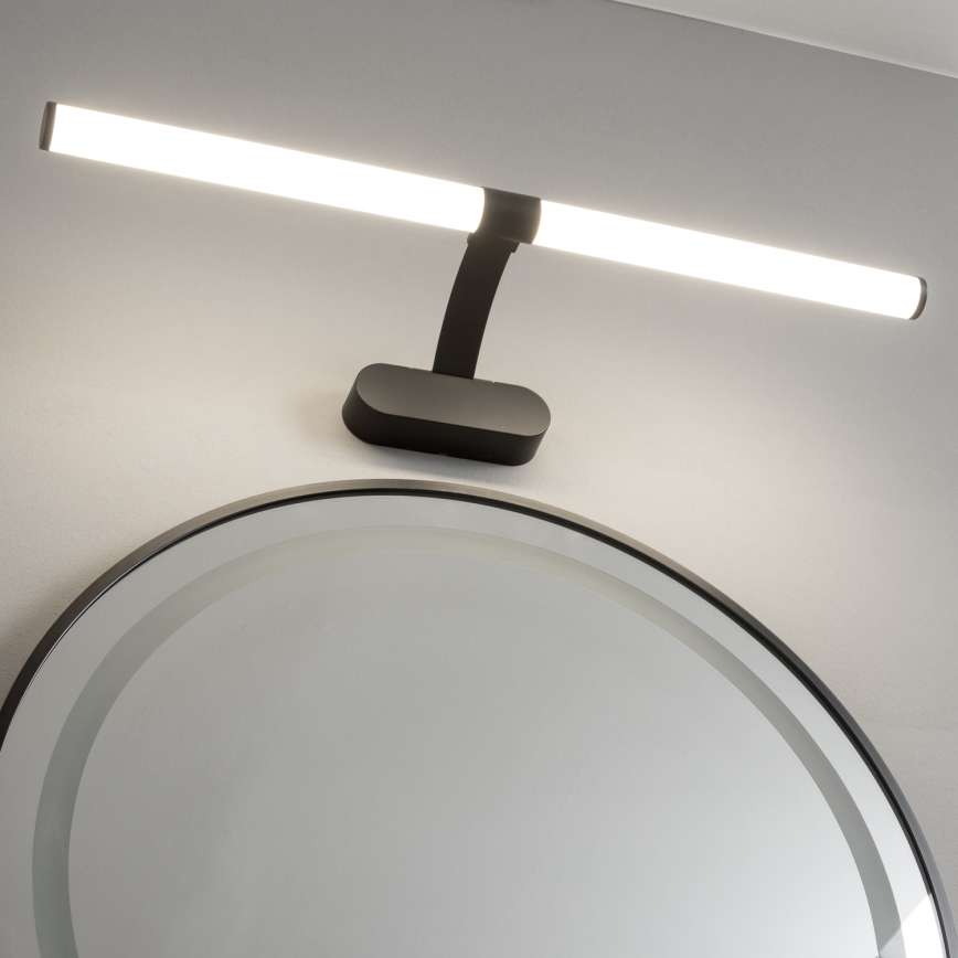 Brilagi - LED kopalniška osvetlitev za ogledalo 2 v 1 TUBEO LED/8W/230V 60 cm IP44 črna