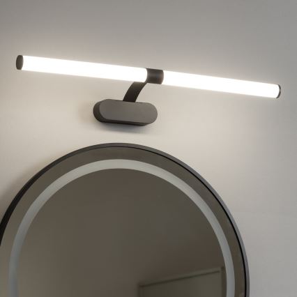 Brilagi - LED kopalniška osvetlitev za ogledalo 2 v 1 TUBEO LED/8W/230V 60 cm IP44 črna