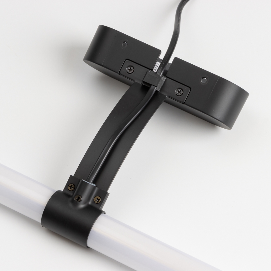 Brilagi - LED kopalniška osvetlitev za ogledalo 2 v 1 TUBEO LED/8W/230V 60 cm IP44 črna