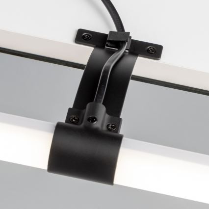 Brilagi - LED kopalniška osvetlitev za ogledalo 2 v 1 TUBEO LED/8W/230V 60 cm IP44 črna