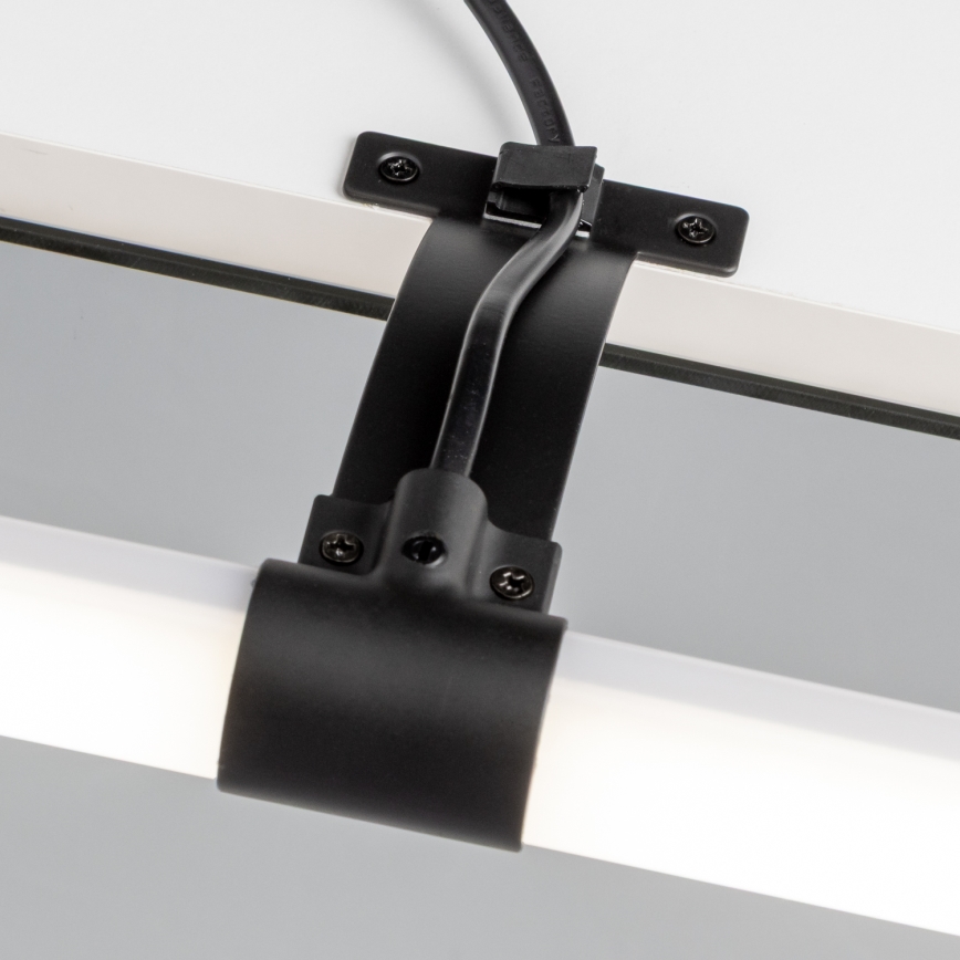 Brilagi - LED kopalniška osvetlitev za ogledalo 2 v 1 TUBEO LED/8W/230V 60 cm IP44 črna