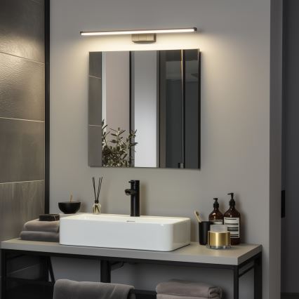 Brilagi - LED kopalniška osvetlitev za ogledalo 3 v 1 VESTRA LED/12W/230V 60 cm IP44 črna