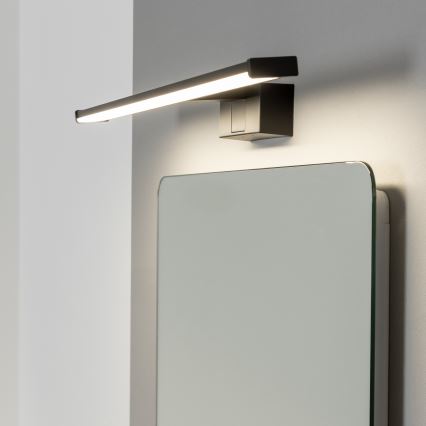 Brilagi - LED kopalniška osvetlitev za ogledalo 3 v 1 VESTRA LED/12W/230V 60 cm IP44 črna