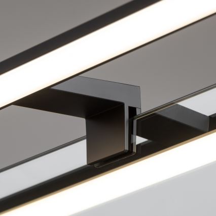 Brilagi - LED kopalniška osvetlitev za ogledalo 3 v 1 VESTRA LED/12W/230V 60 cm IP44 črna