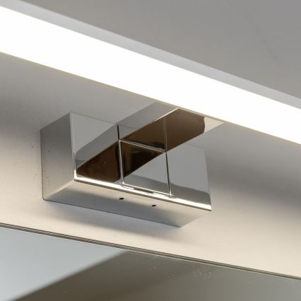 Brilagi - LED kopalniška osvetlitev za ogledalo 3 v 1 VESTRA LED/12W/230V 60 cm IP44 sijajni krom