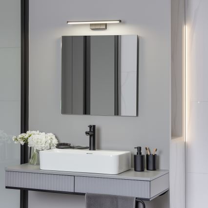 Brilagi - LED kopalniška osvetlitev za ogledalo 3v1 VESTRA LED/8W/230V 40 cm IP44 črna
