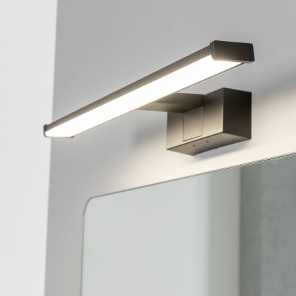 Brilagi - LED kopalniška osvetlitev za ogledalo 3v1 VESTRA LED/8W/230V 40 cm IP44 črna