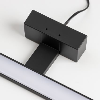 Brilagi - LED kopalniška osvetlitev za ogledalo 3v1 VESTRA LED/8W/230V 40 cm IP44 črna