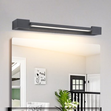 Brilagi - LED kopalniška razsvetljava za ogledalo AQUA LINE LED/12W/230V 45 cm IP44 antracit