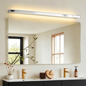 Brilagi - LED kopalniška razsvetljava za ogledalo AQUA LINE LED/36W/230V 120 cm IP44 sijajni krom CRI 90