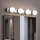 Brilagi - LED kopalniška razsvetljava za ogledalo HOLLYWOOD 4xLED/3W/230V 53 cm IP44 poliran krom