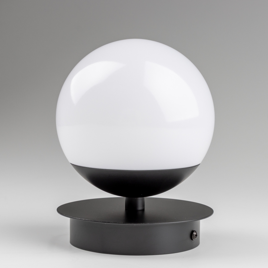Brilagi - LED Kopalniško stensko svetilo BALL LED/6W/230V 3000/4000/6500K IP44 črna