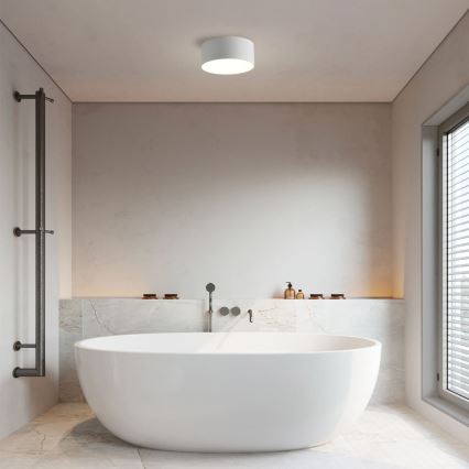 Brilagi - LED kopalniška stropna svetilka FORIS LED/20W/230V premer 15 cm bela IP44