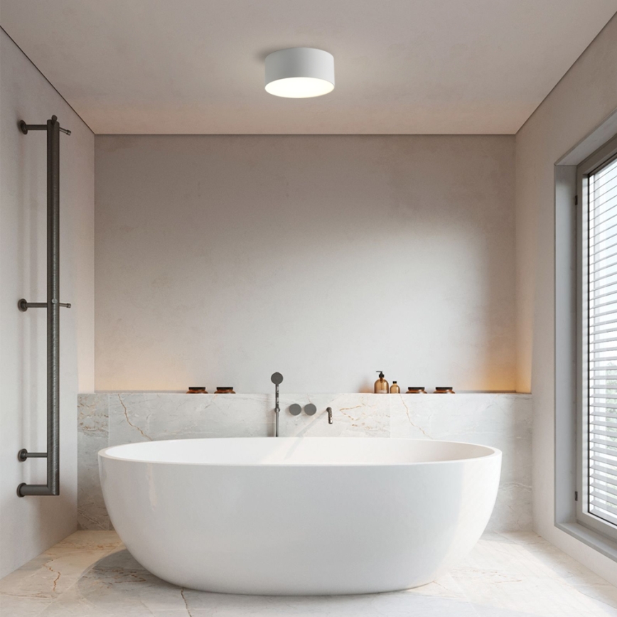 Brilagi - LED kopalniška stropna svetilka FORIS LED/20W/230V premer 15 cm bela IP44