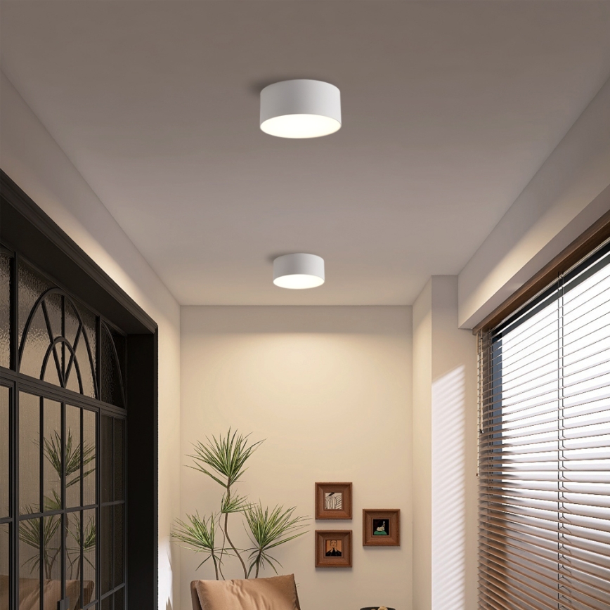 Brilagi - LED kopalniška stropna svetilka FORIS LED/20W/230V premer 15 cm bela IP44