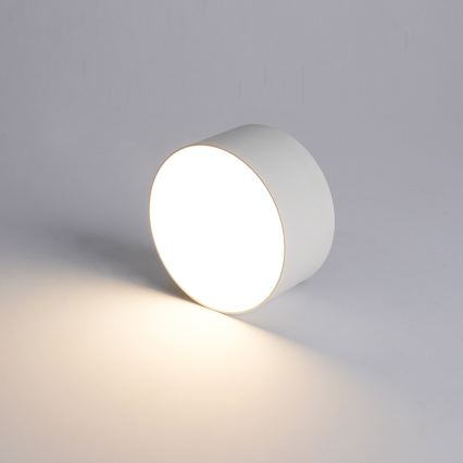 Brilagi - LED kopalniška stropna svetilka FORIS LED/9W/230V premer 9 cm bela IP44