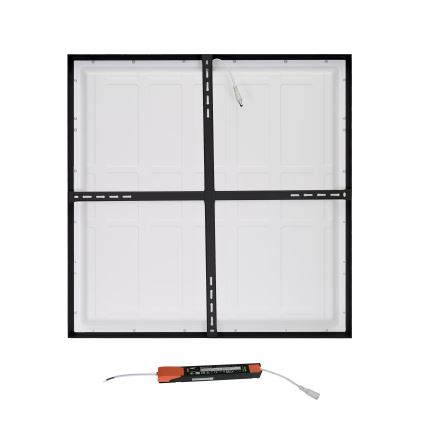 Brilagi - LED Kopalniška stropna svetilka FRAME LED/40W/230V 60x60 cm IP44 črna