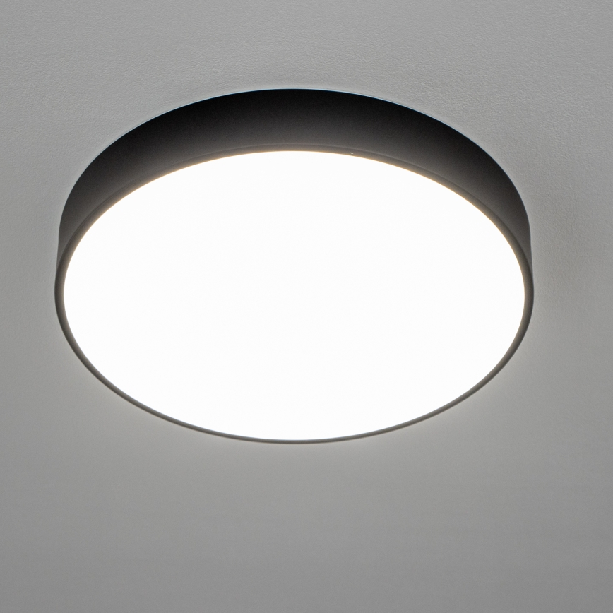 Brilagi - LED kopalniška stropna svetilka POOL LED/36W/230V 3000/4000/5500K Ø 40 cm IP54 črna