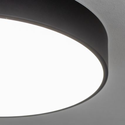 Brilagi - LED kopalniška stropna svetilka POOL LED/36W/230V 3000/4000/5500K Ø 40 cm IP54 črna