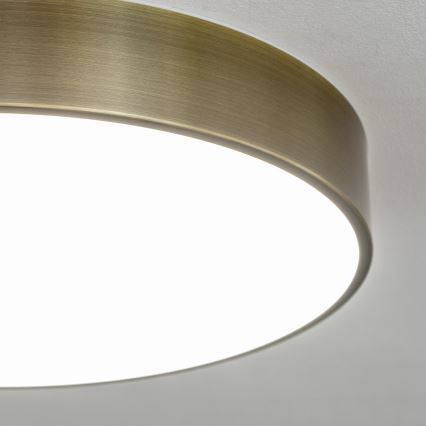 Brilagi - LED stropna svetilka za kopalnico POOL LED/36W/230V 3000/4000/5500K premer 40 cm IP54 medenina