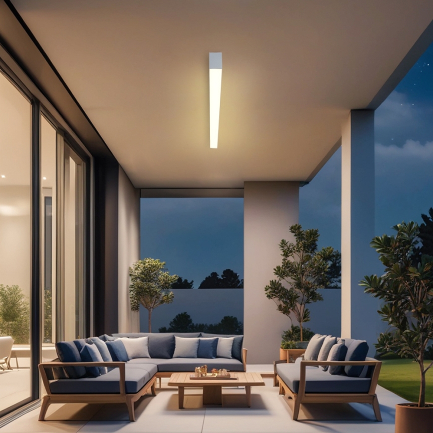 Brilagi - LED kopalniško stropno svetilo SLEEKLINE LED/40W/230V 3000/4500/6000K srebrno IP44