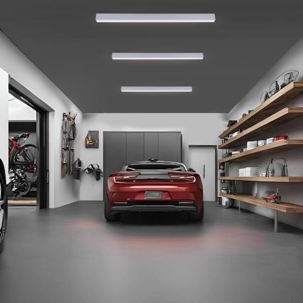 Brilagi - LED kopalniško stropno svetilo SLEEKLINE LED/40W/230V 3000/4500/6000K srebrno IP44