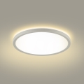 Brilagi - LED Kopalniška stropna svetilka ULTRA SLIM LED/12W/230V pr. 22,5 cm bela IP54