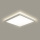 Brilagi - LED Kopalniška stropna svetilka ULTRA SLIM LED/18W/230V 30x30 cm bela IP54