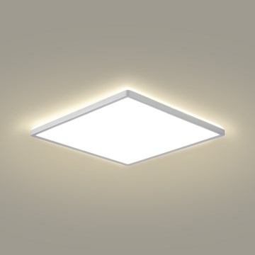 Brilagi - LED kopalniška stropna svetilka ULTRA SLIM LED/24W/230V 42x42 cm srebrna IP54