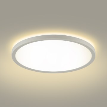Brilagi - LED Kopalniška stropna svetilka ULTRA SLIM LED/24W/230V pr. 42 cm bela IP54